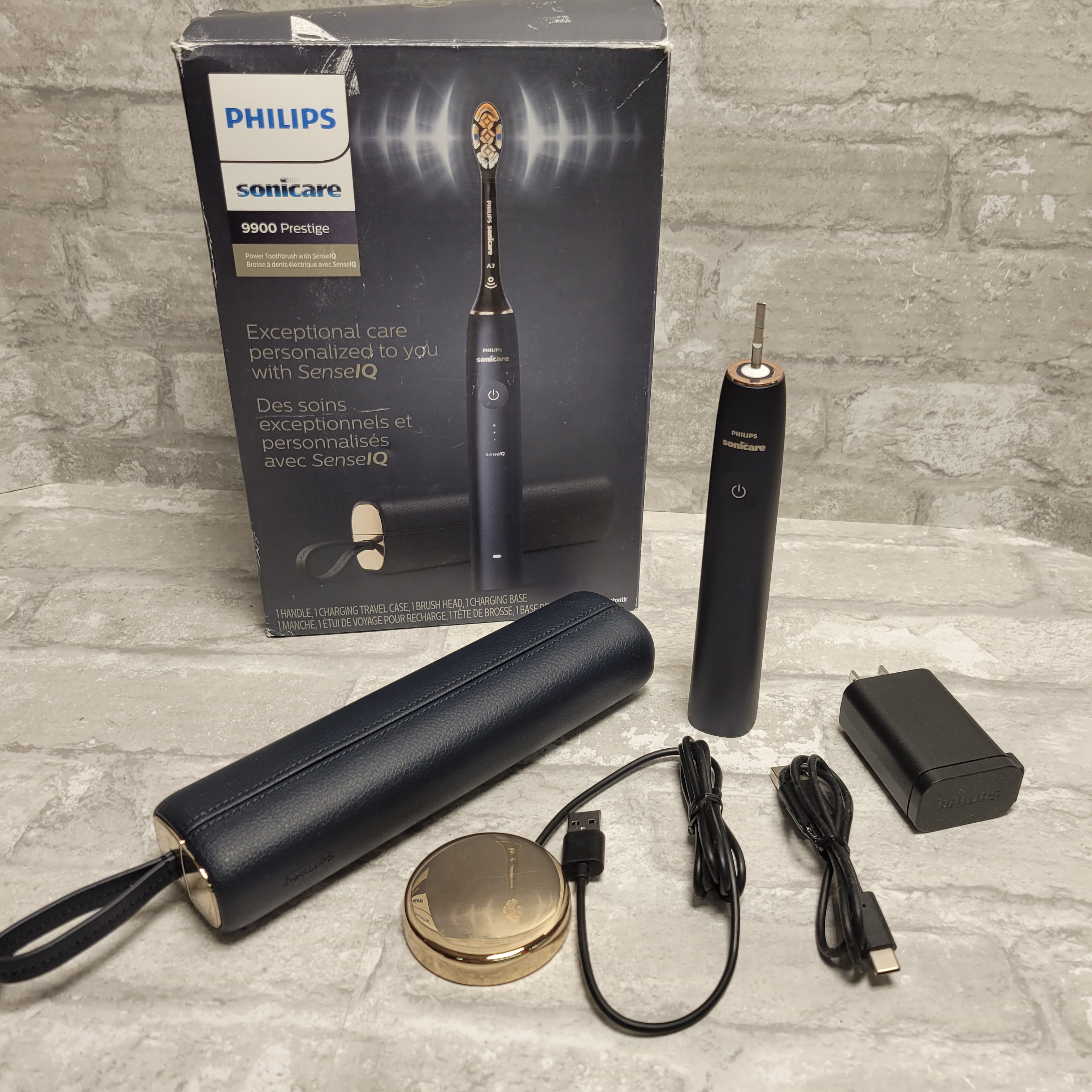 Philips Sonicare Prestige 9900 Rechargeable Electric Toothbrush With SenseIQ (8045412155630)